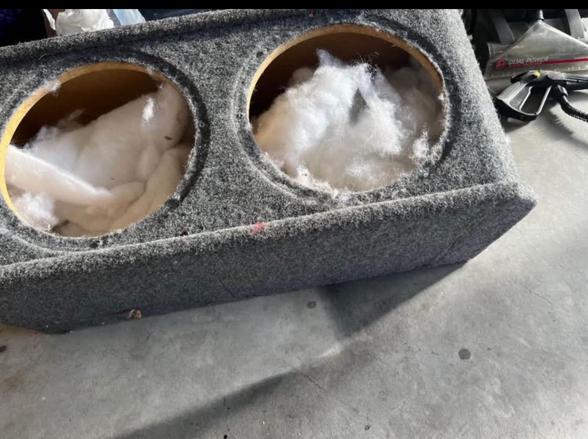 12 Inch Dual Car Speaker Box