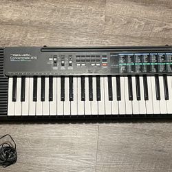 Electric Keyboard Synthesizer 