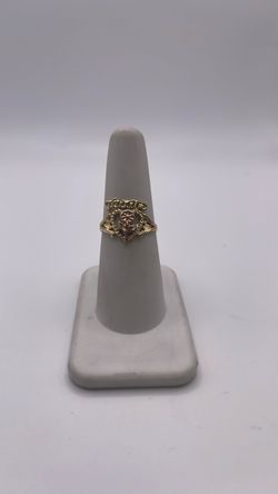 14K Heart Script  Ring