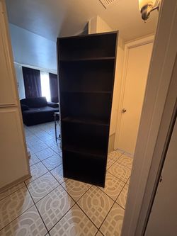 Black Tall Book Shelf