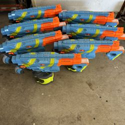 7 Nerf Vortex Paragon With Cartridges 