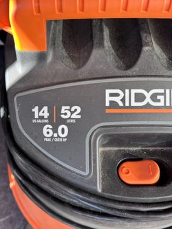 Ridgid 6.0 HP Shop Vac 14g