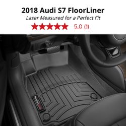 Brand New 2018 Audi S7 Front WeatherTech Liners