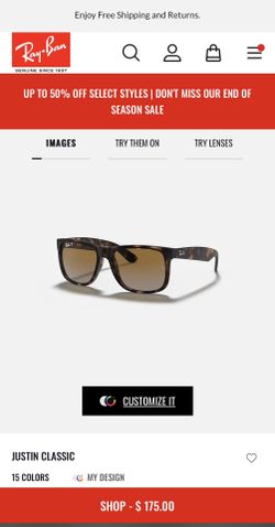 Brand New Ray-Ban Sunglasses 
