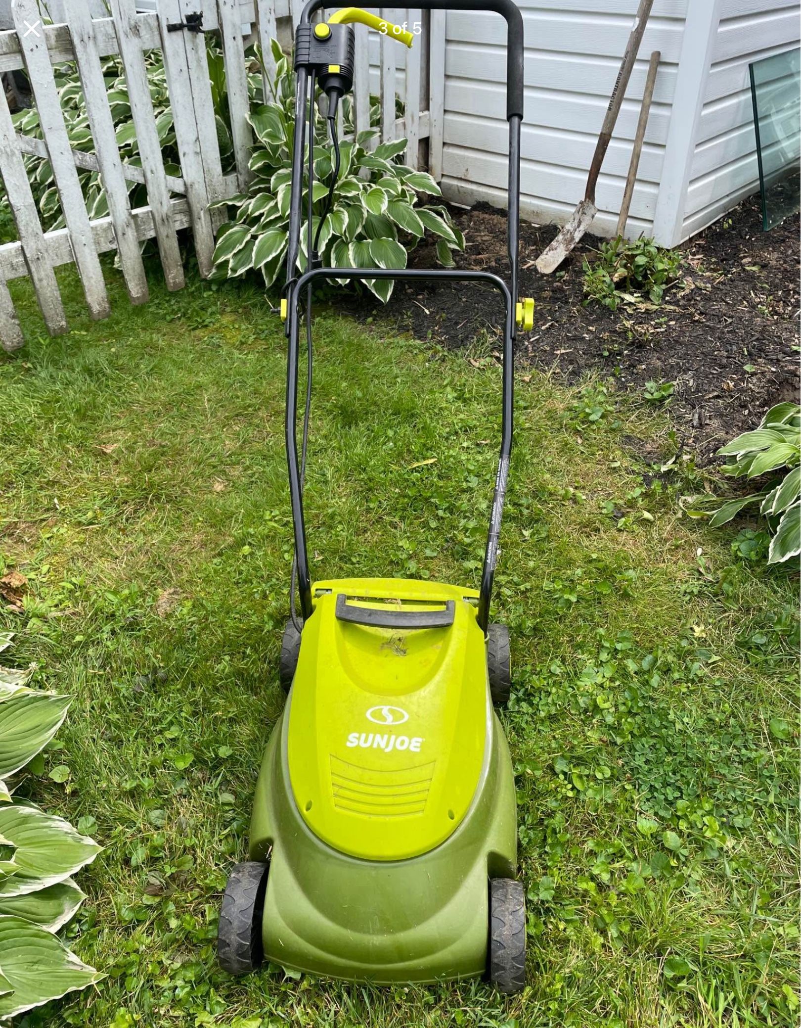 Electric Lawn Mower W/catch