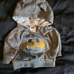 Baby Batman hoodie 0-3 months