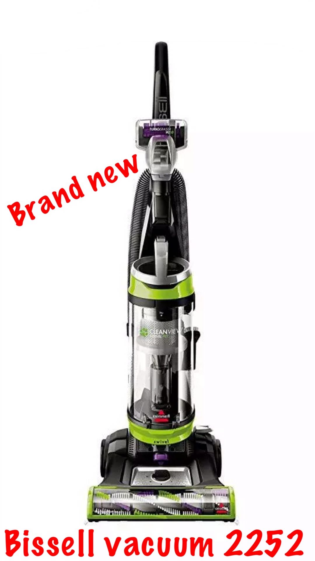 Bissell swivel vacuum pet plus model #2252