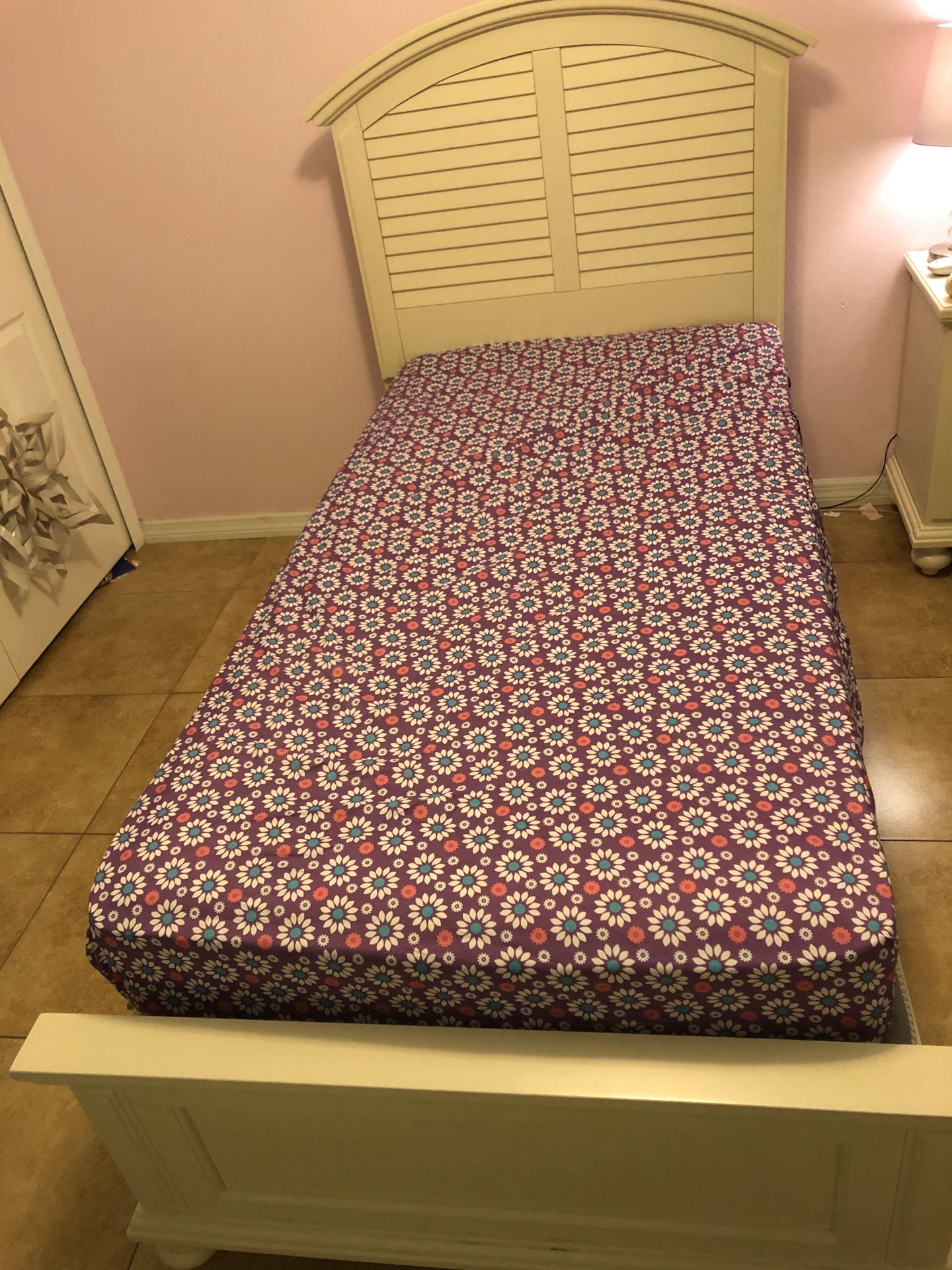 Twin bed frame only