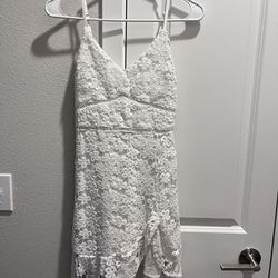 White Lace Dress 