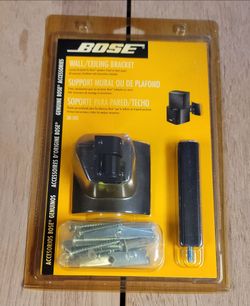 Genuine Bose UB-20B Wall / Ceiling Speaker Bracket Mount (Black) - NEW Sealed