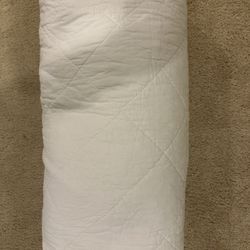 White Company King Size Quilted mattress protector