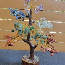 7 Chakra Agate tree Decor