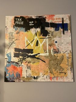 Basquiat Style Wall Art