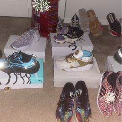 Air Maxes , Pumas, KD . Size 11-12