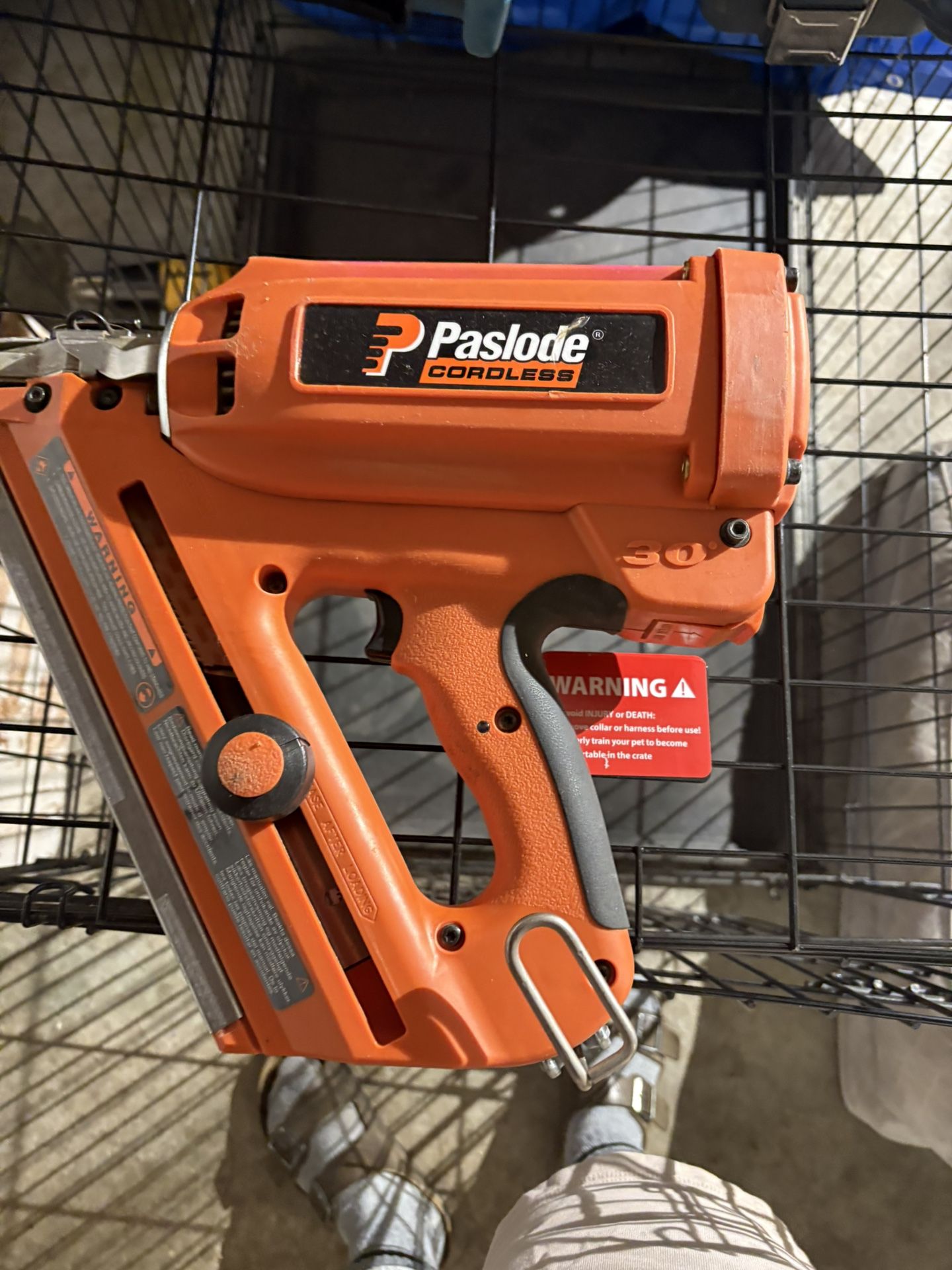 Used Paslode Nail Gun 