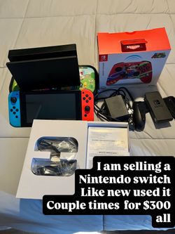 Nintendo switch with brand new control