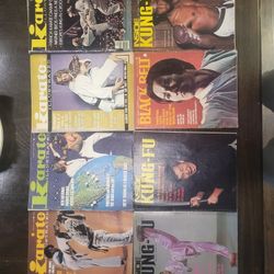 Vintage 1970's Karate / Kung Food Magazines