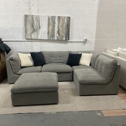Gray Modular Sectional 