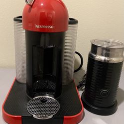 Nespresso Vertuo Chrome with Aeroccino3 Milk Frother  