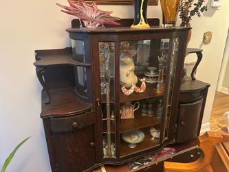 Grandma’s antique curio cabinet
