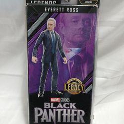 Hasbro Marvel Legends Black Panther Everett Ross Action Figure New In Box 