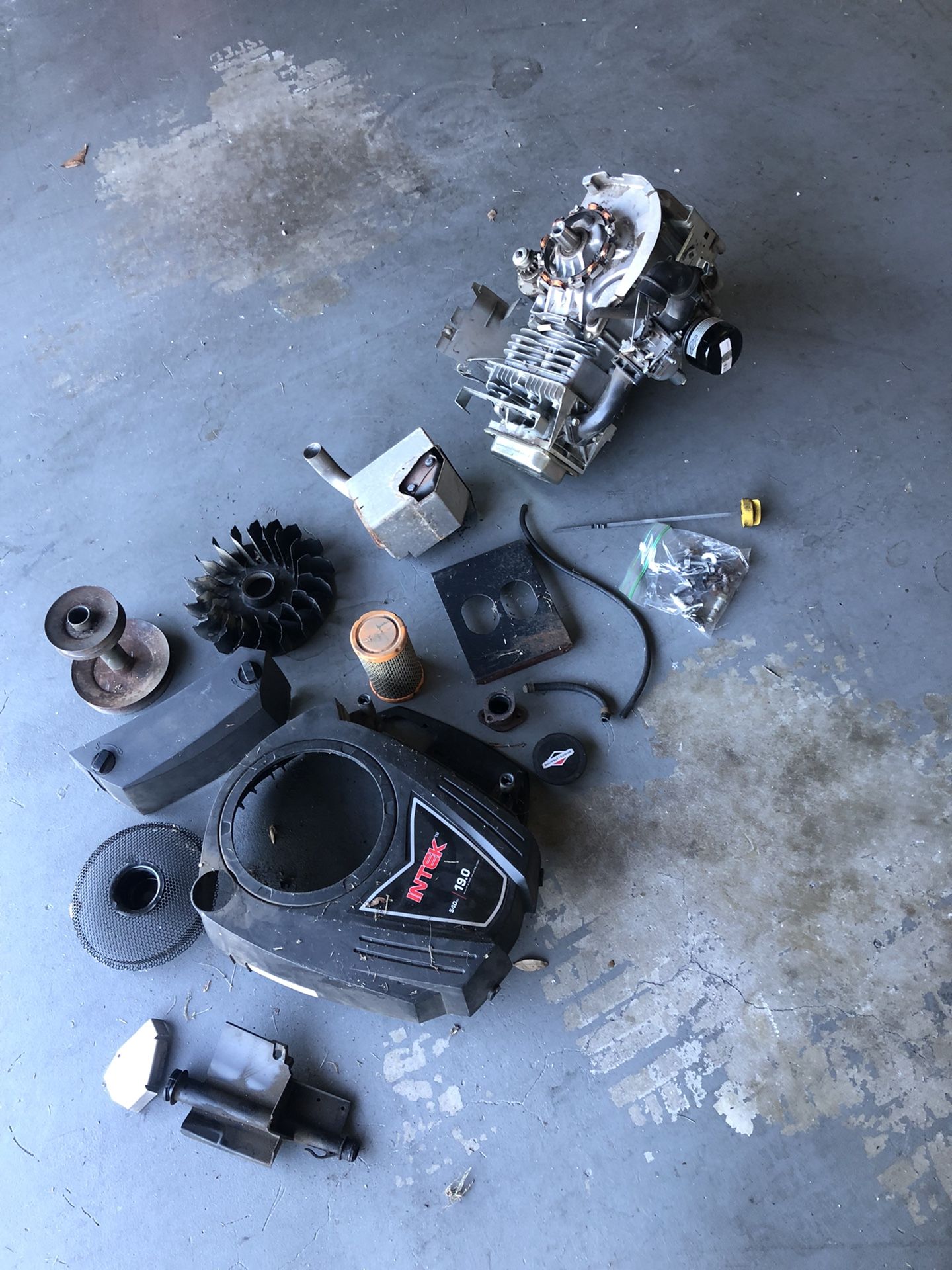 Intek 19hp Motor Parts Mower Engine Mower Motor
