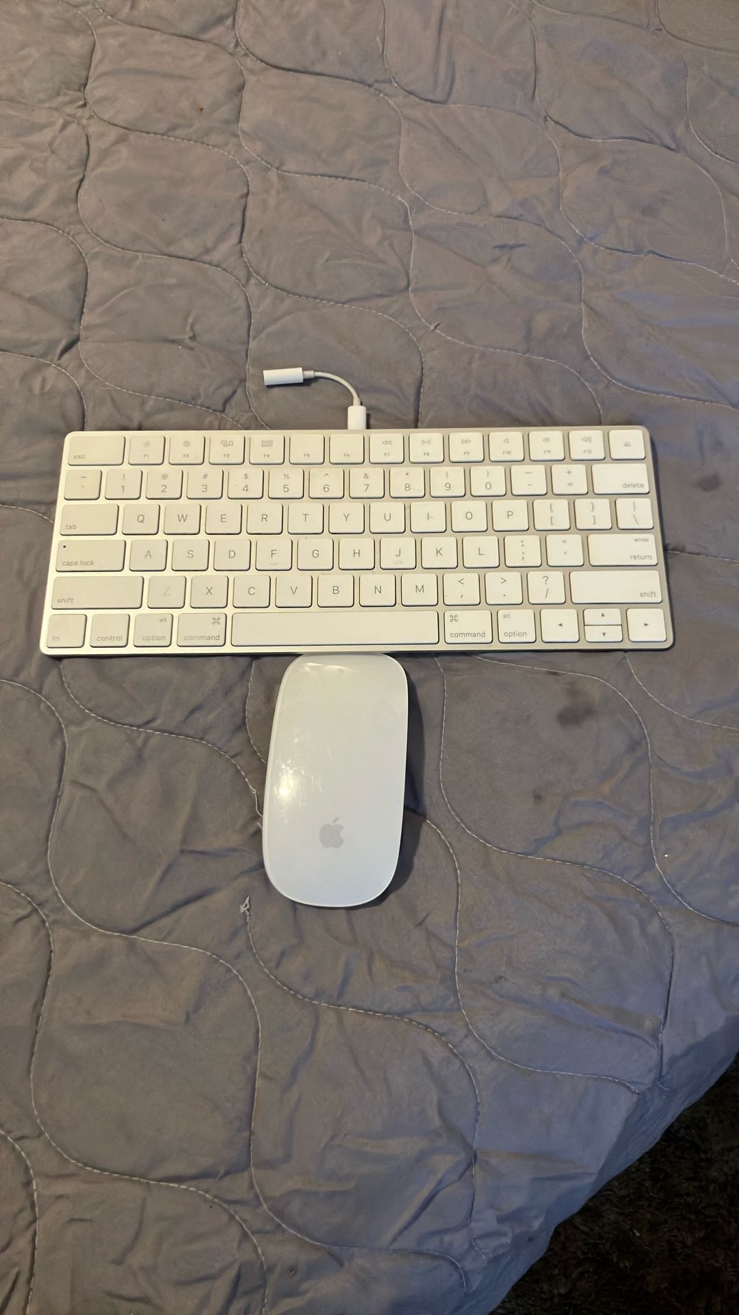 Apple Keyboard With Mouse