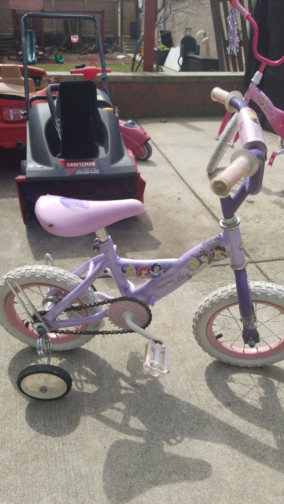 Girls bike