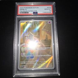Pokemon Paldean Fates Mimikyu Promo PSA 10