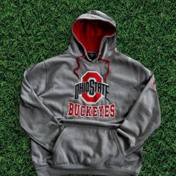 Ohio State Buckeyes Embroidered Hoodie