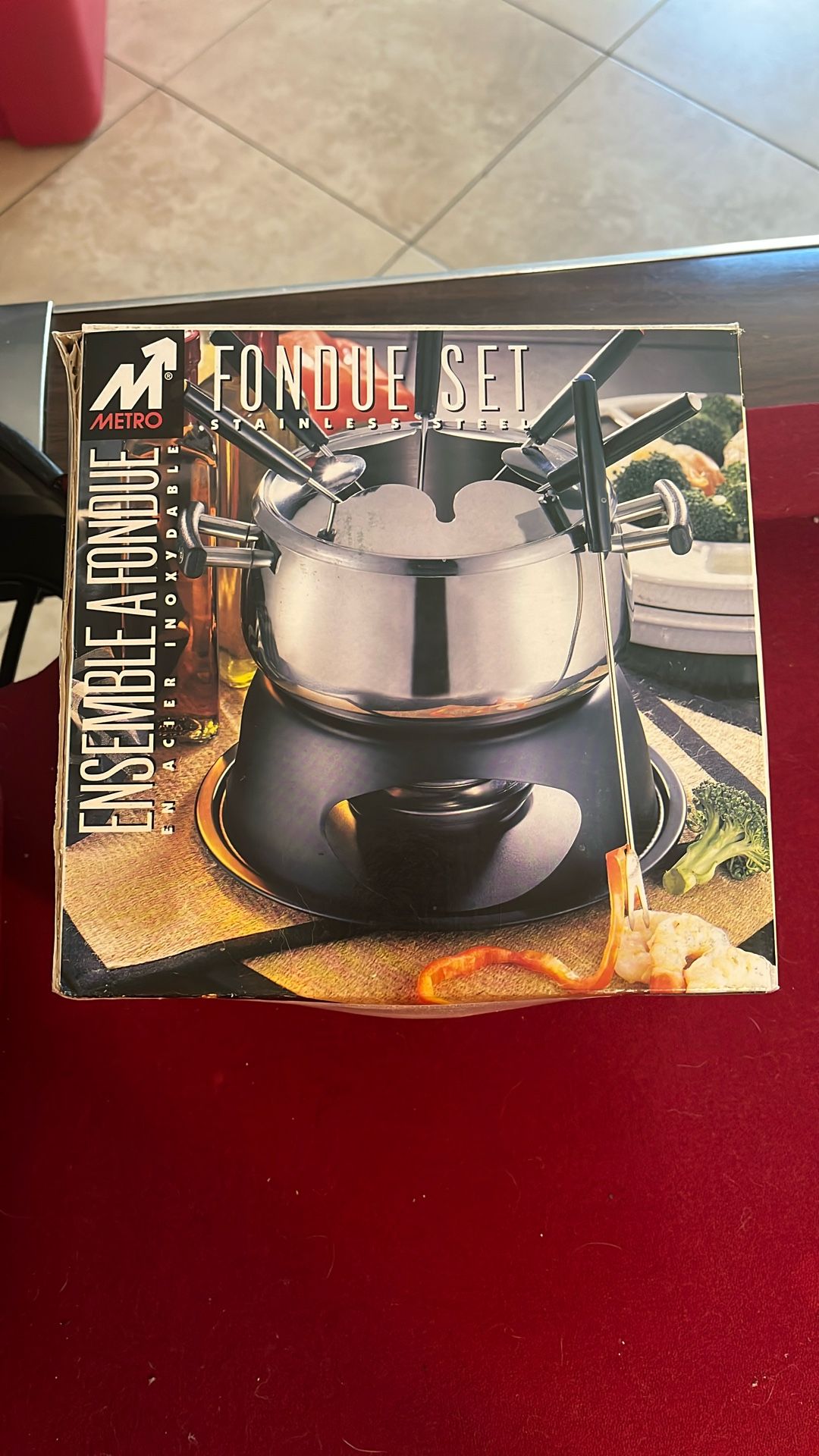 FONDUE SET Stainless Steel