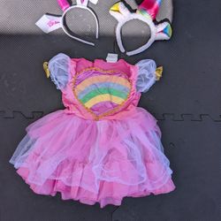 Unicorn Little Girl Costume 