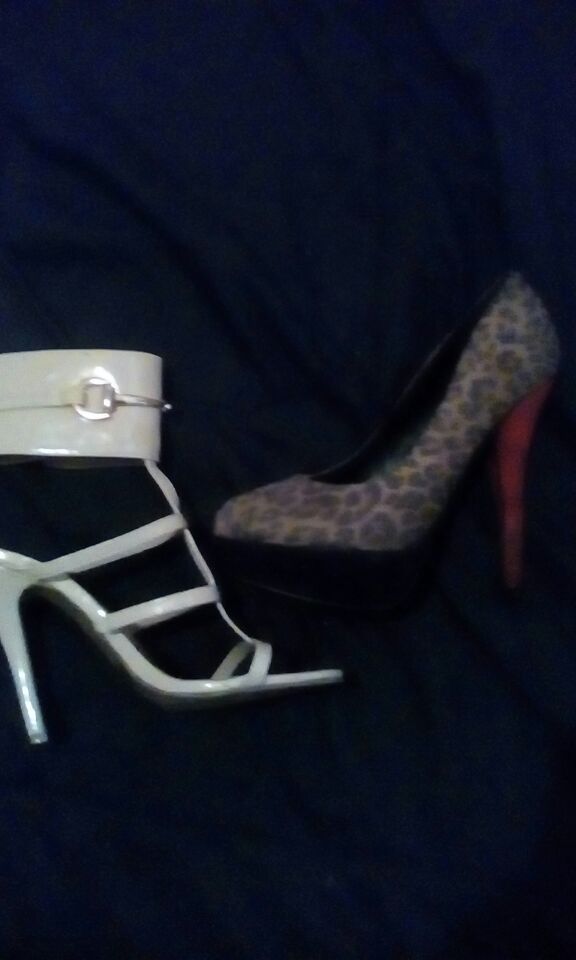 2 pairs of heels