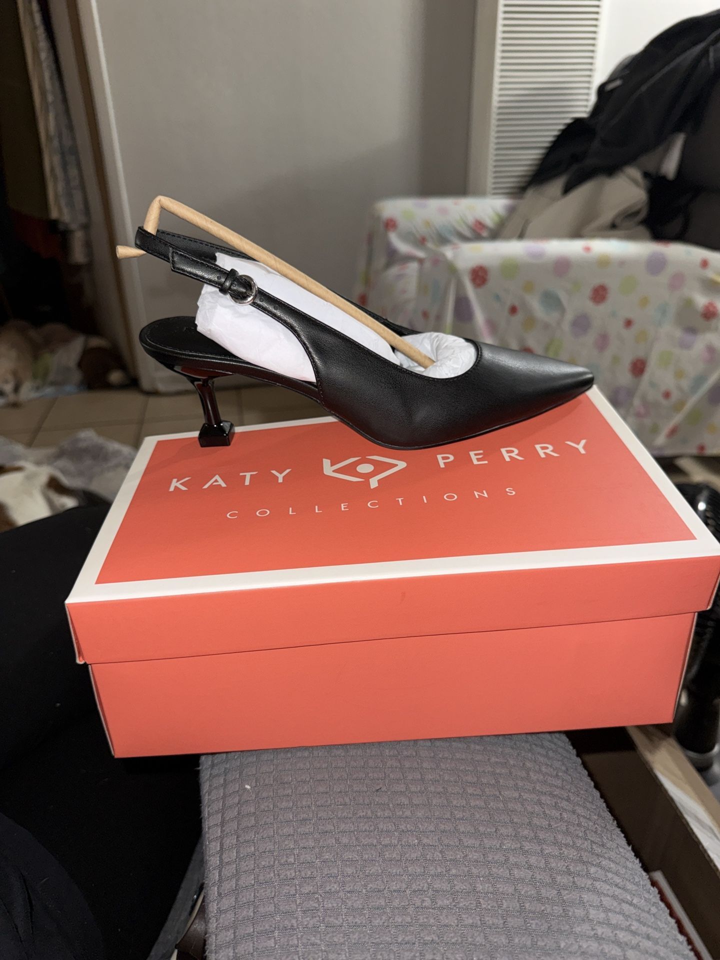 Black Low Heels -Katy Perry collections