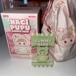 HACIPUPU GUMMY BEAR SERIES VINYL PLUSH PENDANT green apple flavor