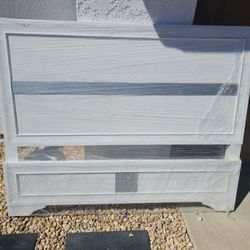 New Queen Size Bed Frame mattress not included