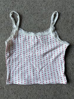 HEART TANK TOP SIZE S