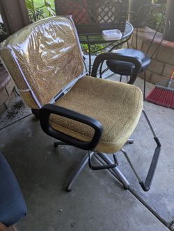 Salon Styling Chair Leopard Print