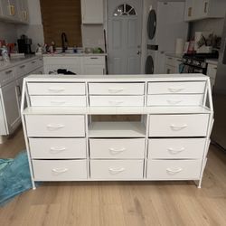 fabric drawer dresser 
