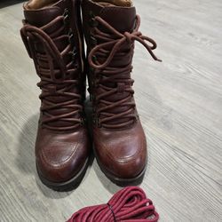 Lucky Brand Leather Boots 