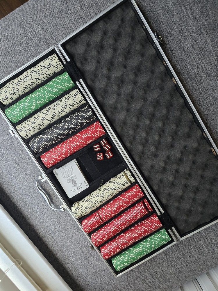 500 Pc Poker Chip Set