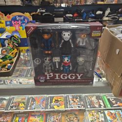 Piggy Action Figure 6 Pack Series 2 Exclusive MiniToon Figure Includes DLC. Rare