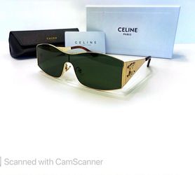 New CL 🕶️ Shield Metal Gold
