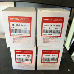 Honda Oil Filters Original Filters $10 Each 