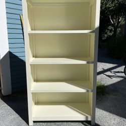 White PBK Bookcase