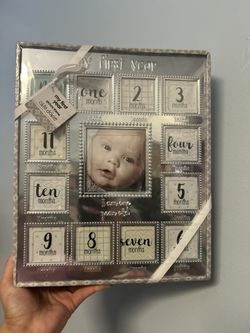 My First Year Picture Frame 