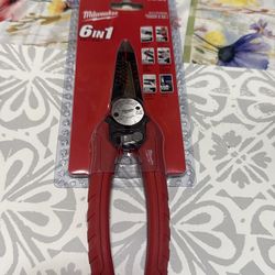 7.75 in. Combination Electricians 6-in-1 Wire Stripper/Cutter Pliers