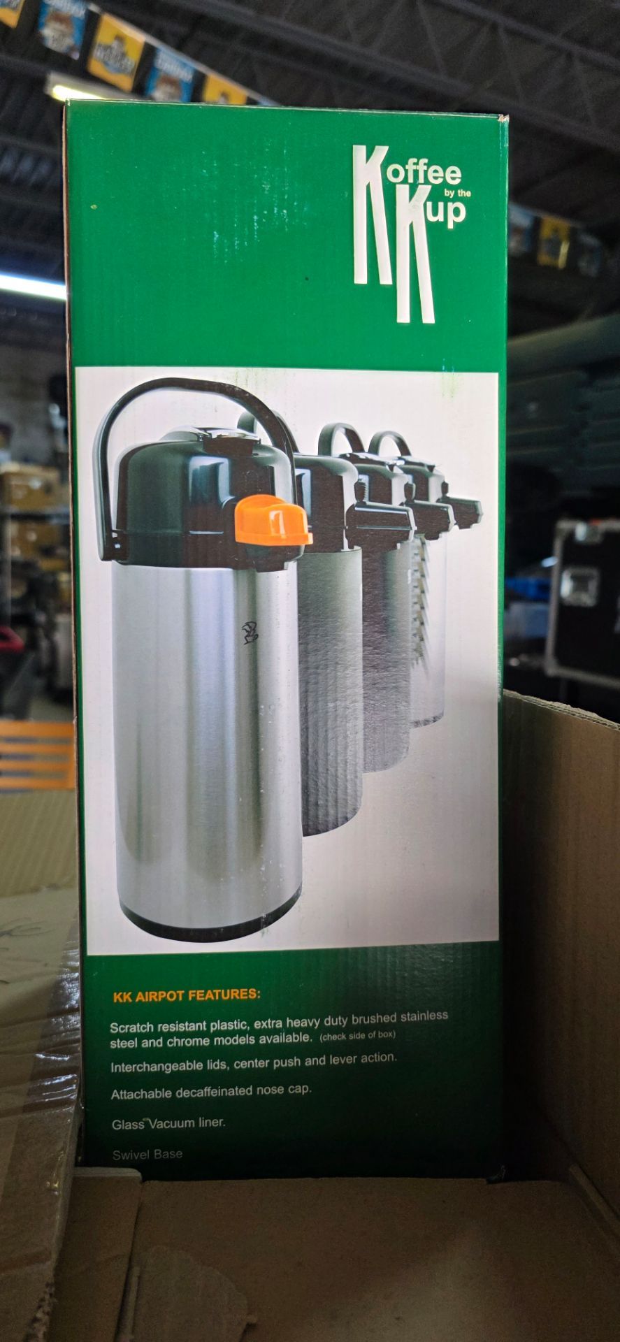 NEW KOFFEE KUP AIRPOT COFFEE DISPENSER