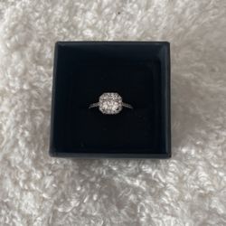 ring and earrings set Plata