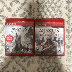 Assassin’s Creed Greatest Hits Bundle (PS3)—CIB—GREAT DEAL! 